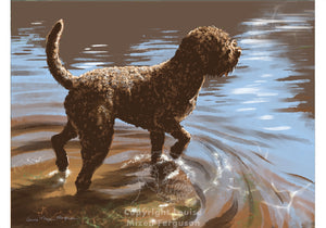 Water Dog - Limited Edition Print